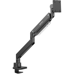 Manhattan 462594 monitora stiprinājums un statīvs 144,8 cm (57") Galds Melns