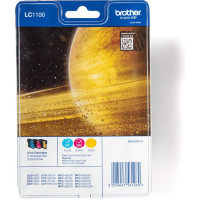 Brother LC1100RBWBP tintes kārtridžs 3 pcs Oriģināls Tirkīzzils, Fuksīns, Dzeltens
