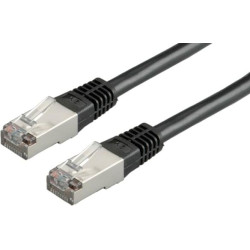 ROLINE FTP Patch Cord Cat.5e, black 5 m