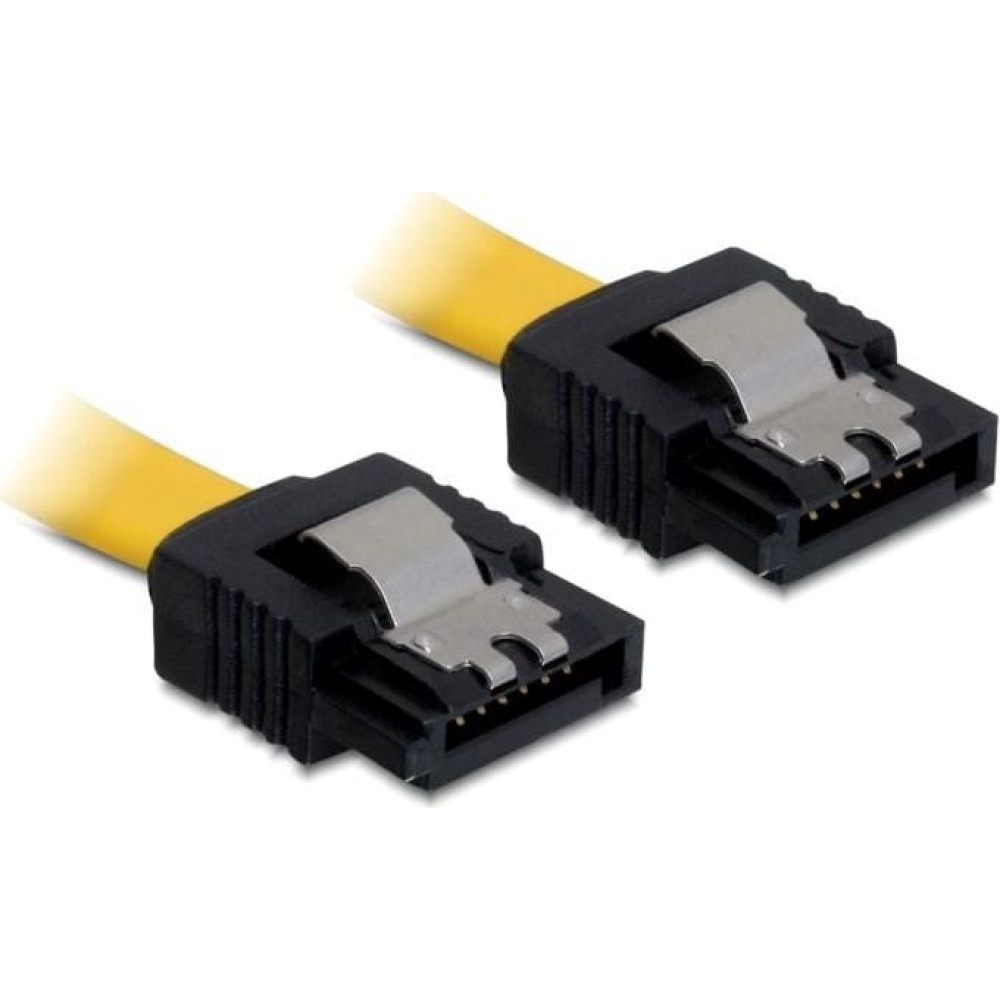 Delock SATA 3 Gb/s Cable 70 cm yellow