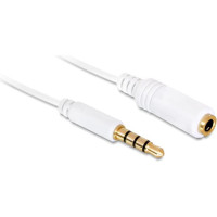 Delock Extension Cable Audio Stereo Jack 3.5 mm male / female 4 pin 5 m