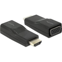 Delock Adapter HDMI male > VGA female black