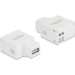 Delock Keystone Module USB Type-A Charging Port 2.1 A white