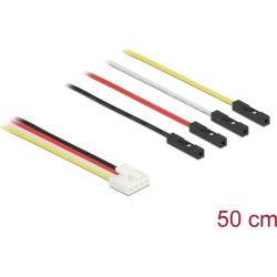 Delock Conversion IOT Grove Cable 4 x pin male to 4 x Jumper female 50 cm