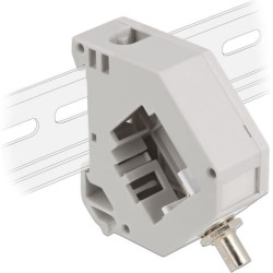 Delock DIN rail Adapter with Keystone ST Simplex female to ST Simplex female