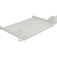 Delock 10″ Shelf for network cabinet 1U grey