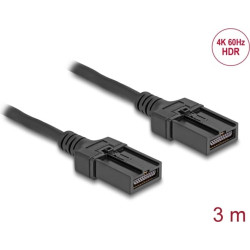 Delock HDMI Automotive cable HDMI-E male to HDMI-E male 3 m 4K 60 Hz
