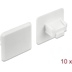 Delock Dust Cover for RJ45 jack without grip 10 pieces white