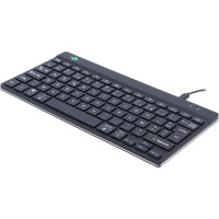 R-Go Tools R-Go Tastatur Compact Break FR-Layout schwarz