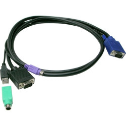 Level One LevelOne KVM Kabel ACC-3203 USB+PS/2 5,00m