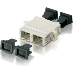 Equip LWL Verbinder SC Multimode  Simplex       12 Stk Metal