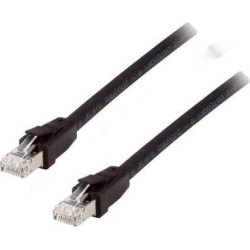 Equip 608054 tīkla kabelis Melns 5 m Cat8.1 S/FTP (S-STP)