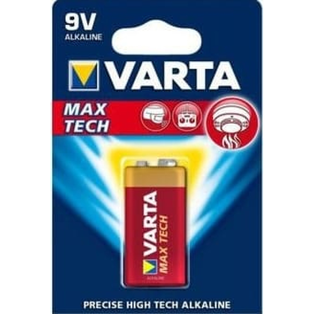 Varta Batterie LONGLIFE Max Power (MAX TECH) 9V  Block  1St.