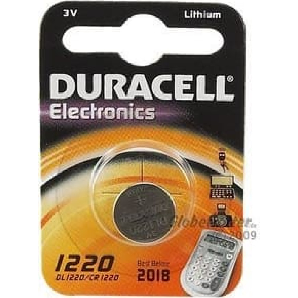 Duracell CR1220 3V Vienreizējas lietošanas baterija Litijs