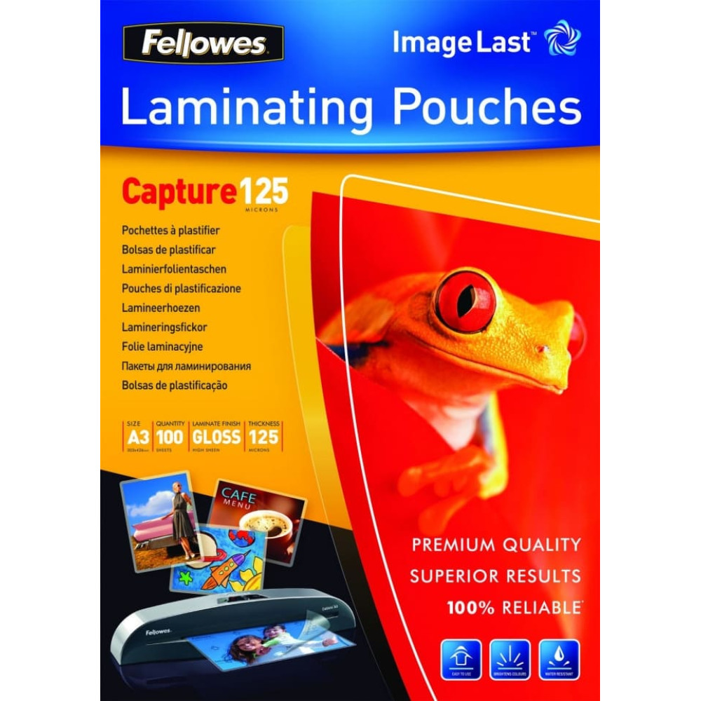 Fellowes Laminierfolie ImageLast A3 125Mikron glänzend  100P