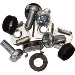 Conteg 19"-Montagematerial, 4fach, M5