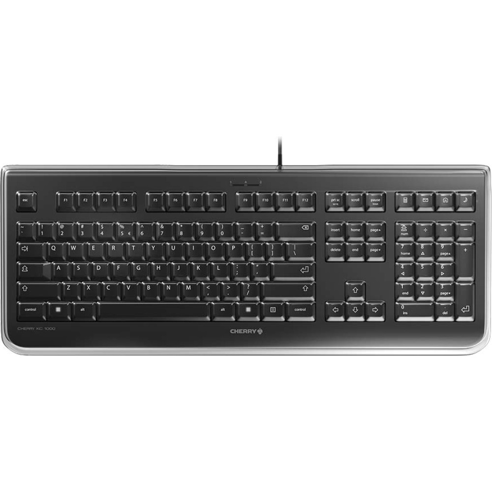 Cherry KC 1068 keyboard Office USB QWERTY US English Black