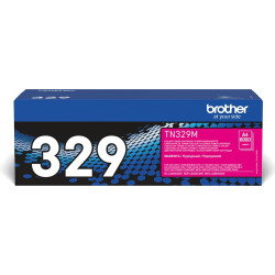 Brother TN-329M tonera kārtridžs 1 pcs Oriģināls Fuksīns