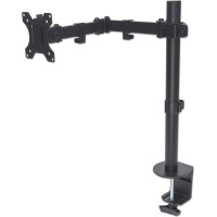 Manhattan 461542 monitora stiprinājums un statīvs 81,3 cm (32") Galds Melns