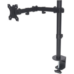 Manhattan 461542 monitora stiprinājums un statīvs 81,3 cm (32") Galds Melns