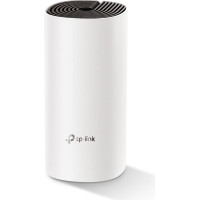 Tp-Link Deco E4 (1-pack) Divkāršā frekvenču josla (2.4 GHz / 5 GHz) Wi-Fi 5 (802.11ac) Balts, Pelēks Iekšējs