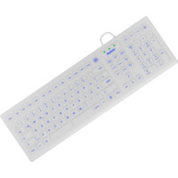 Keysonic KSK-8031INEL tastatūra Rūpniecisks USB QWERTZ Vācu Balts