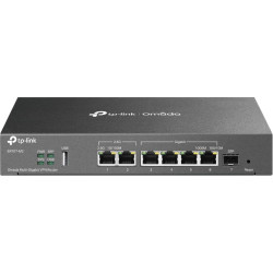 Tp-Link Omada ER707-M2 ar vadiem pievienojams rūteris 2.5 Gigabit Ethernet, Ātrais Ethernet, Tīkls Gigabit Ethernet Melns