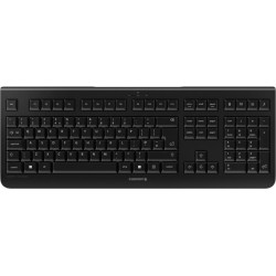 Cherry KW 3000 tastatūra Universāls RF Bezvadu QWERTY Angļu Melns