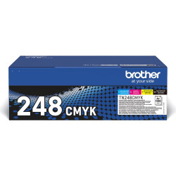 Brother TN-248VAL tonera kārtridžs 4 pcs Oriģināls Melns, Tirkīzzils, Fuksīns, Dzeltens