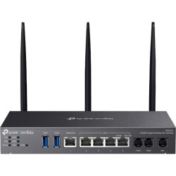 Tp-Link Omada AX3000 bezvadu rūteris Tīkls Gigabit Ethernet Divkāršā frekvenču josla (2.4 GHz / 5 GHz) Melns