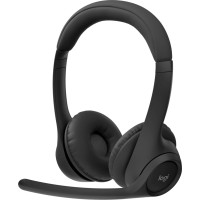 Logitech 981-001458 headphones/headset Wireless Head-band Car/Home office Black