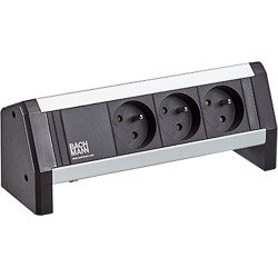 Bachmann DESK 3xUTE 35° black In-Out:GST18