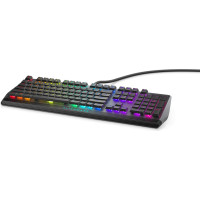 Dell Alienware AW510K tastatūra Speļu USB Melns, Pelēks