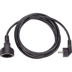 Bachmann Extension cable, Earthing contact 230V 2m black