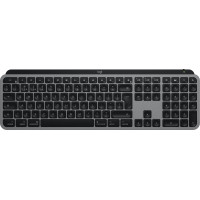 Logitech MX Keys S for Mac keyboard Office RF Wireless + Bluetooth QWERTY UK English Aluminium, Black
