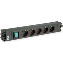 Bachmann STEP BASE 5xCEE7/3 GST18, mit Schalter