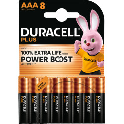 Duracell Plus Vienreizējas lietošanas baterija AAA Sārmaina akumulatoru baterija
