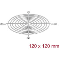Delock Fan Grill 120 x 120 mm silver