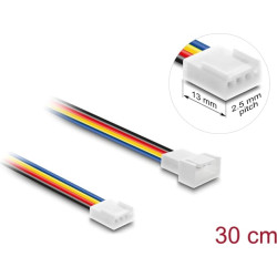Delock Fan Extension Cable PWM male to female 4 pin 30 cm