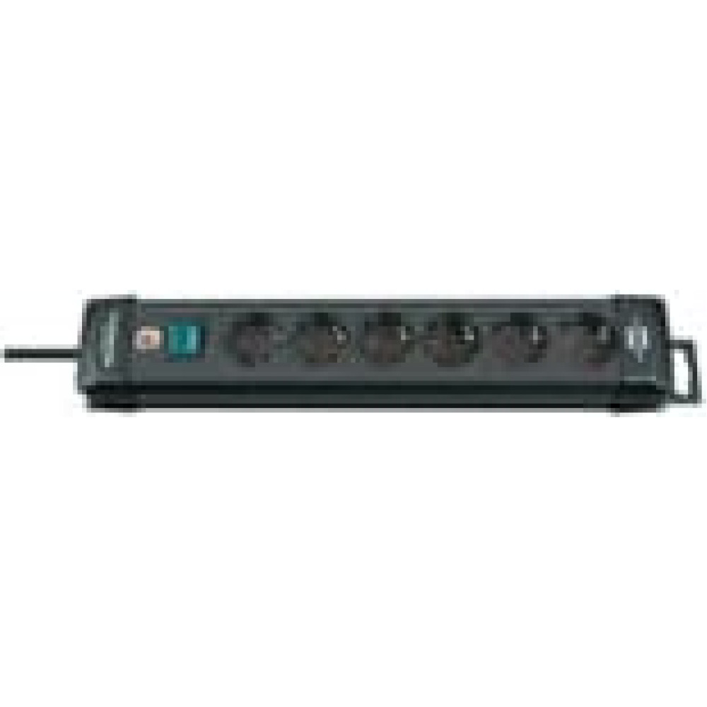 Brennenstuhl Steckdosenleiste Premium-Line  6x 3m      sw