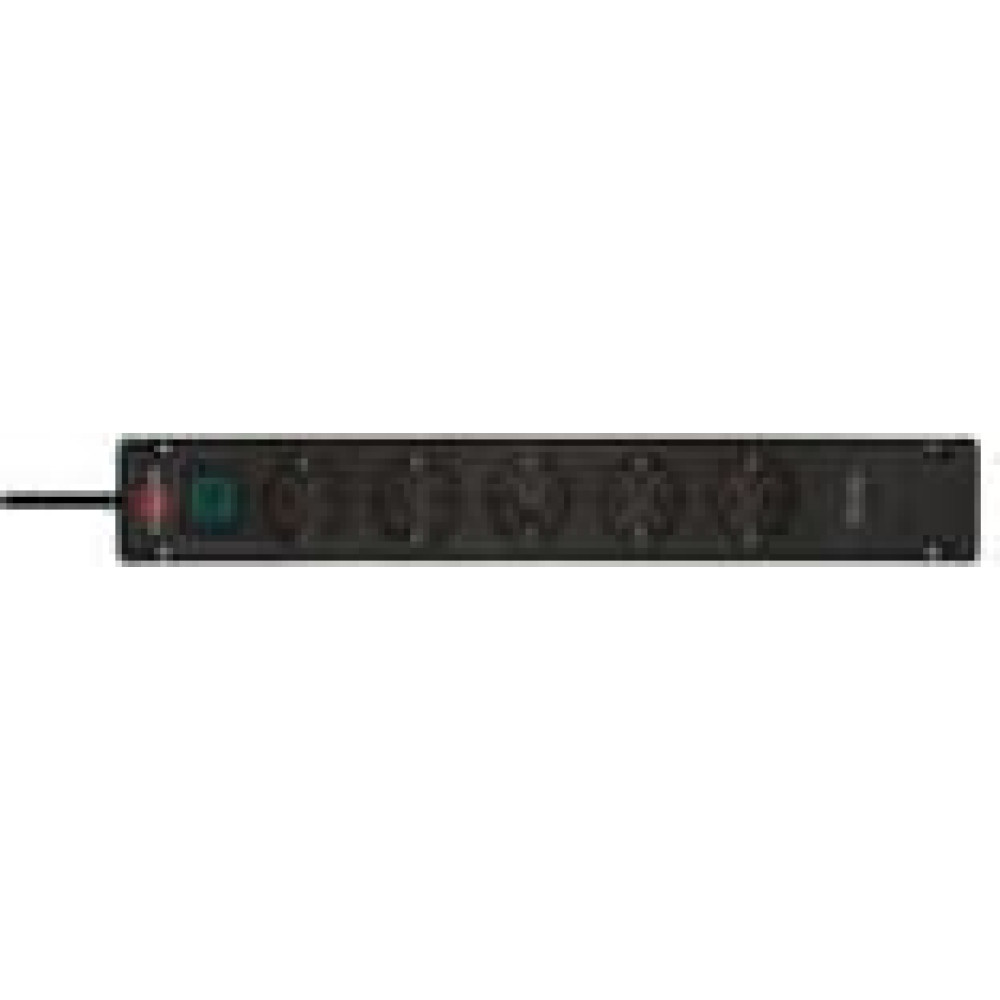 Brennenstuhl Steckdosenleiste Bremounta 5fach+USB-C schwarz