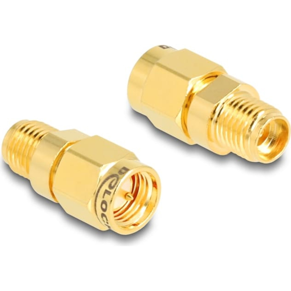 Delock Adapter SMA male to SMA female C6801
