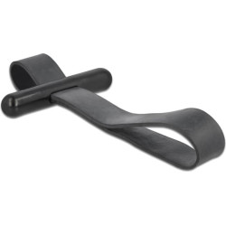 Delock Cable Tie with rubber loop black