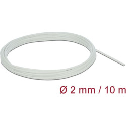 Delock Fiberglass Sleeving 10 m x 2 mm white