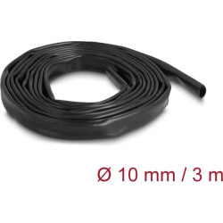Delock PVC Insulating Sleeve 3 m x 10 mm black