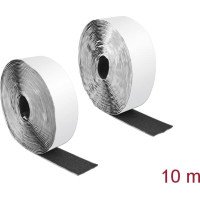 Delock Hook-and-loop tape self-adhesive L 10 m x W 50 mm black