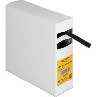 Delock Heat shrink tube Box, with inside adhesive, shrinkage ratio 3:1, 5 m x 7.9 mm black