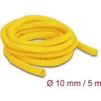 Delock Woven Sleeve self-closing heat-resistant 5 m x 10 mm yellow