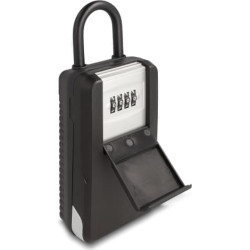 Delock Key Safe with shackle for storing keys with combination lock