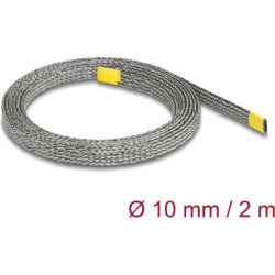 Delock Braided Sleeve for EMI shielding stretchable 2 m x 10 mm